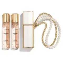 CHANEL COCO 香水セット 3本 パールネックレス付き CHANEL COCO 香水セット 3本 パールネックレス付き - メルカリ