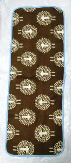 未使用！ミニブランケット（茶）