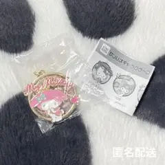 サンリオキャラクターズ キラキラ透明メタルチャーム　マイメロディ