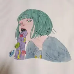 PEDRO アユニDこの世はヘドが出るほど不条理で溢れているTシャツのサムネイル