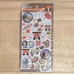 正規品 クーリア ボンボンドロップシール 和柄 京都 奈良 日本 観光 古都
