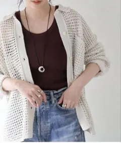 JOURNALSTANDARD ペーパーヤーン メッシュシャツのサムネイル