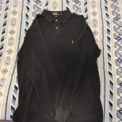 Polo by Ralph Lauren 長袖ポロシャツ ブラック L　90s