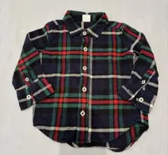 baby GAP チェック柄シャツ 12-18ヶ月　サイズ80