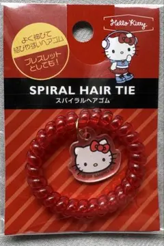 Hello Kitty スパイラルヘアゴム