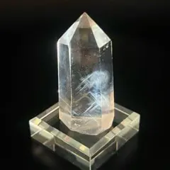 高品質 ゴールドルチル 水晶 タワー ポイント - メルカリ