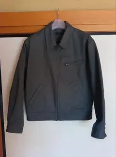 ユニクロ　ジップアップブルゾン ダークグレー サイズXS