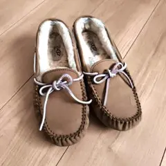 UGG モカシン　25cm アグ　レディース　ブラウン　靴