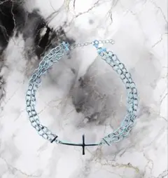 archive necklace cross chain vkei 00s - メルカリ