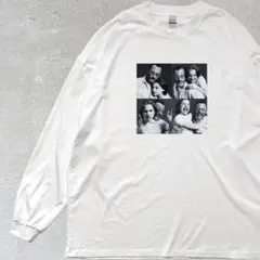 レオン LEON フォトプリント オフショット 長袖 Tシャツ ホワイト L