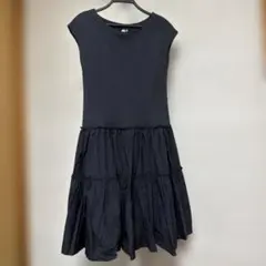 JILL STUART ブラック ノースリーブ ワンピース