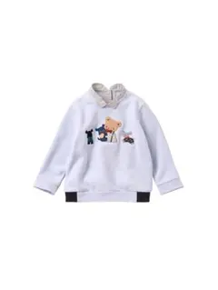 美品★ファミリアのトレーナー★90サイズ★ブルー色★完売サイズ