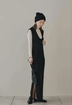 TODAYFUL ニットドレス　新品　ロングワンピース　36