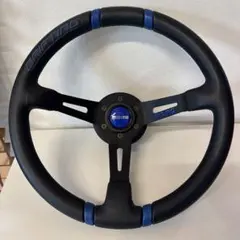 WAT 。 MOMO ステアリング /青　正規品。 モモ形状 MOMO ステアリング ブルー 青 32Φ32cm GRIP ROYAL