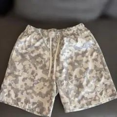 ⭐︎NIKE⭐︎ナイキ　ウーブンハーフパンツ　ナイロン　迷彩グレー　Lサイズ