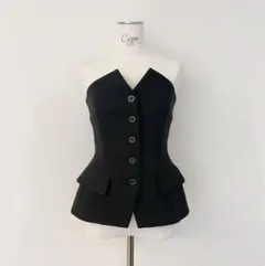 新品 cygne シーニュ ビスチェ Nelly グレー ペプラムビスチェ mico｜Cygne(シーニュ) 公式サイト