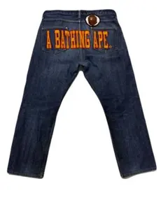 2026年最新】A BATHING APE メンズ ストレートデニムの人気アイテム