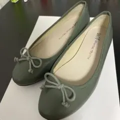 【最終値下げ/美品】ORiental TRaffic 緑 パンプス 22.5