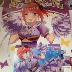 五等分の花嫁きゃらっとくじ　二乃　クリアポスター
