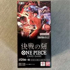 ONE PIECEカード 決戦の刻 OP-16 BOXゲオ産 テープ付未開封 - メルカリ