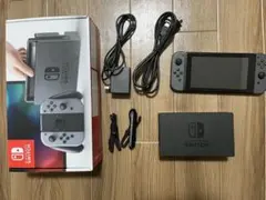 Nintendo Switch 本体 グレー 付属品あり