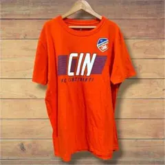 【国内未発売/激レア】MLS FCシンシナティ Tシャツ L オレンジ 古着