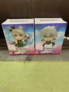 KONAMI 東方Project ゆっくり風デフォルメフィギュア2体セット