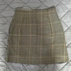 SLY チェック柄 ミニスカート