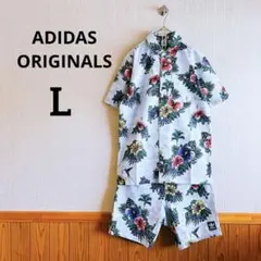 【美品】adidas Originals アロハシャツ　セットアップ　Lのサムネイル