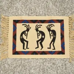 民族模様 コットンマット