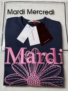 Mardi Mercredi マルディメクルディ 刺繍 トレーナー スウェット