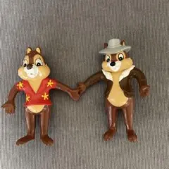 チップとデール　レスキューレンジャーズ　フィギュア　アメリカ購入　レア　レトロ