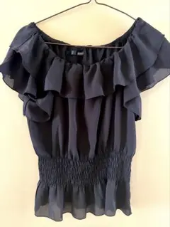 Heather フリルブラウス
