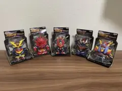 スーパーロボット 大戦ライト付きキーホルダー全５種セット