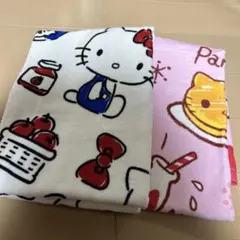 しまむら　ハローキティ　ハッピーバッグ　バスタオル　2点セット