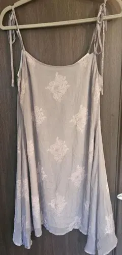 ノースリーブチュニック グレー