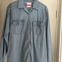 ユニクロJW ANDERSON UNIQLO デニムシャツ ロング丈 XL