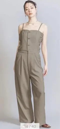 【美品】BEAUTY&YOUTH 3WAYキャミソールサロペット