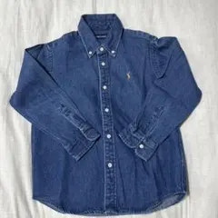 Ralph Lauren 女児デニム長袖シャツ120