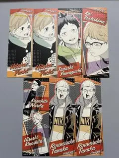 ハイキュー!! オリジナル ステッカー コレクション 第1弾