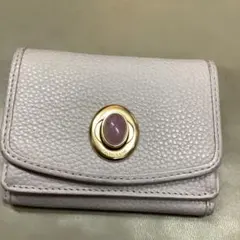 HASHIBAMI ライトラベンダー 三つ折り財布