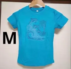 半袖　グランジTシャツ　Mサイズ　平成ギャル　ラインストーン　【新品】456