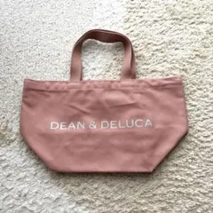 DEAN&DELUCA チャリティトートバッグ コーラル Sサイズ