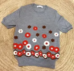 ♡comme des garcons 刺繍Tシャツrobe de chambreのサムネイル