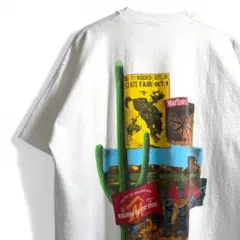 90s USA製 Marlboro ポケットTシャツ XL 白