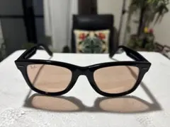 [S・L・P inc.］ キムタクサイン入り　レイバンウェイファラー 美品】RayBan レイバン×木村拓哉 ウェイファーラー RB2140F 901S/R5