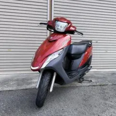 アドレスV125S スクリーン バックレストマフラー タイヤ交換後400km 