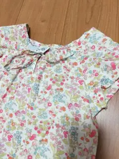 アニエスベー agnes b. ワンピース リバティ 2ans 花柄　90cm