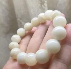 ホワイトムーンストーンブレスレット♡