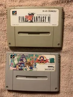 ファイナルファンタジー4、ぷよぷよ通の2本です